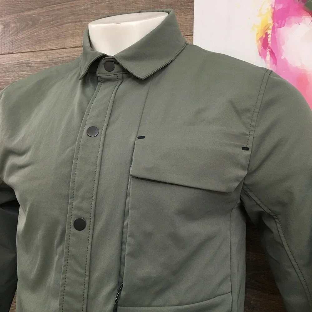 Nike NSW Air Swoosh Insulated Jacket AR3225 351‎ Green Men's Size S